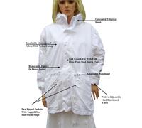 CATHEDRAL Breathtex Giacca 3 In 1 Donna Impermeabile Con Zip Fleece Bianca 2025