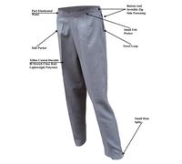 Cathedral Donna Bocce Impermeabile Trattato Poliestere Grigio Bowling Pantaloni