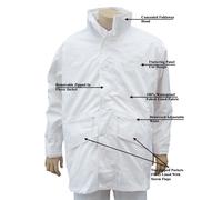 CATHEDRAL Giacca Duraproof 3 In 1 Bianco Bowls Zip Out Fleece Impermeabile 2025