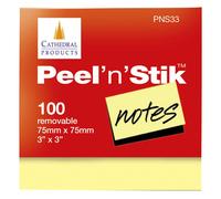 CATHEDRAL PNS33 Note Autoadesive Peel N Stick 75mm x 75mm Confezione 12