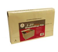 Cathedral Products EXPCA31 Manilla 1-31 Tasca Espansione File