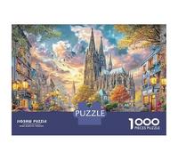 Cathedral Street Puzzle Da 1000 Pezzi Perfetto Per Appassionati Di Esperti Sfida Impossibile Intrattenimento Creativo Regalo Per La Famiglia Regalo Per Adulti E Bambini Da 14 Anni E Più 38x26cm/1000p