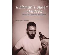 Catherine A. Davies Whitman's Queer Children (Tascabile)