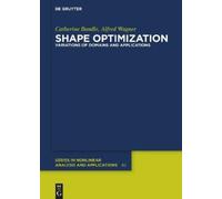 Catherine Bandle Alfred Wagner Shape Optimization (Copertina rigida)
