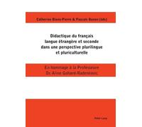 Catherine Blons Didactique du français langue étrangère et seconde d (Tascabile)