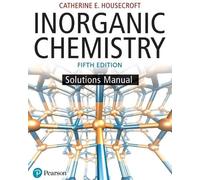 Catherine Housecrof Student Solutions Manual for Inorganic Chemistr (Tascabile)