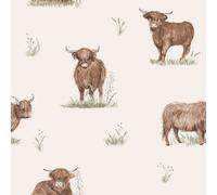 Catherine Lansfield Angus Mucca Scozzese delle Highland Carta da (AG4177)