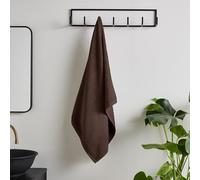 Catherine Lansfield Asciugamano da bagno in cotone ad asciugatura rapida, 70 x 120 cm, colore cioccolato