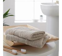 Catherine Lansfield Bagno Antibatterico Cotone Viso Panno Coppia Naturale