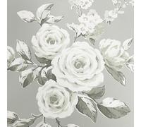 Muriva Catherine Lansfield Canterbury Floreale Parati Foglie Verde Salvia 165508