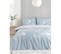 Catherine Lansfield Catherine Lansfield Meadowsweet Floreale Completo con copripiumino double-face blu