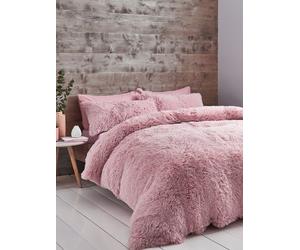 Catherine Lansfield Catherine Lansfield So Soft Cuddly Deep Pile Bed Set rosa
