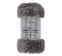 Catherine Lansfield Cuddly throw 150 x 200 cm, poliestere, antracite, doppio