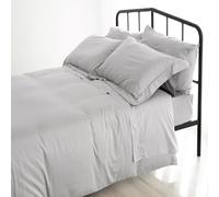 Catherine Lansfield Fantasy Ice Grey - Biancheria da letto 200 x 200 + 80 x 80 (2)