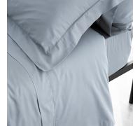 Catherine Lansfield Fantasy Sateen Blue Set di lenzuola per letto 135-210 x 280 + cuscino 50 x 155