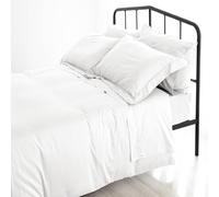Catherine Lansfield Fantasy White - Biancheria da letto 155 x 220 + 80 x 80 cm