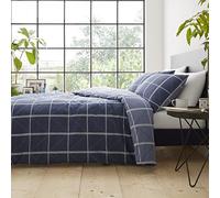 Catherine Lansfield Geometric Grid - Set copripiumino 260 x 240 + 65 x 65 cm (2)