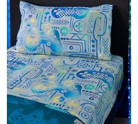 Catherine Lansfield Kids Gamer So Soft - Lenzuolo singolo con angoli, colore: grigio