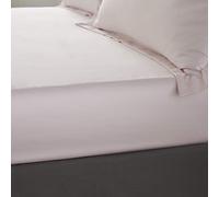 Catherine Lansfield Lenzuolo con Angoli King Size in Raso Morbido e setoso Rosa