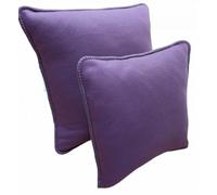 Catherine Lansfield Lilac Fleece Cushion Cover 40x40
