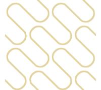 Carta Da Parati Geometrica Onde Metalliche Catherine Lansfield 206504 Oro
