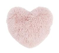 Catherine Lansfield - Morbido cuscino a forma di cuore 3D, colore cipria