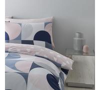 Catherine Lansfield Sirkel Geo - Set copripiumino 155 x 220 + 80 x 80 cm (coppia)