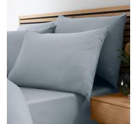 Catherine Lansfield So Soft - Lenzuolo con angoli, per letto super king, colore: grigio ardesia