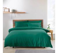 Catherine Lansfield So Soft, set copripiumino super king size con federe, colore: verde acqua