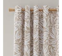 Catherine Lansfield Tende con occhielli, 168 x 228 cm, completamente reversibile, due pannelli, colore naturale