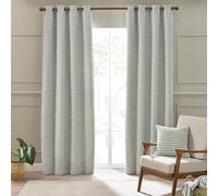Catherine Lansfield Tende foderate con occhielli, 116 x 137 cm, due pannelli, colore: verde salvia