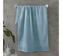 Catherine Lansfield Zero Twist Cotton - Telo da bagno, 90 x 140 cm, colore: Blu
