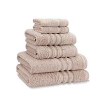 Catherine Lansfield Zero Twist - Set di 6 asciugamani Bale Natural