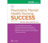 Catherine Melfi Curtis Audra Bake Psychiatric Mental Health Nursing (Tascabile)