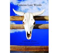 Catherine Pierce Famous Last Words (Tascabile)