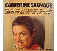 CATHERINE SAUVAGE mets deux thunes dans l'bastringue/paris canaille LP Impact VG++