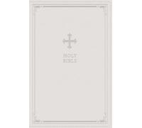 Catholic Bible NRSV Catholic Edition Gift Bible, White L (Rilegato in ecopelle)
