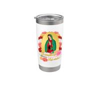 Catholic Blessed Christian Believer Faith God Religious Bicchiere termico in acciaio inox doppia parete