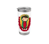 Catholic Blessed Christian Believer Faith God Religious Bicchiere termico in acciaio inox doppia parete