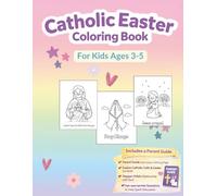 Catholic Easter Coloring Book: For Kids Ages 3 - 5