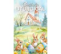 Catholic Liturgical Pocket Calendar 2025-2026: 2 Years Planner for Purse Small Size Monthly Small Organizer 4 x 6.5 inches | Happy Easter