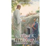 Catholic Liturgical Pocket Calendar 2026 - 2027: 2026-2027 Pocket-Sized Catholic Planner for Prayerful Living and Daily Scheduling | The Risen Christ and Mary Magdalene