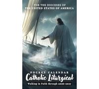 Catholic Liturgical Pocket Calendar 2026 - 2027: Small Daily Planner 2026-2027 with Highlights and Motivational Quotes | Jesus Calms the Sea Modern