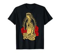 Catholic Mexican Faith Blessed Christian Spanish Religious Maglietta