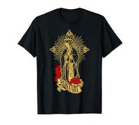 Catholic Mexican Faith Blessed Christian Spanish Religious Maglietta