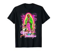 Catholic Mexican Faith Blessed Christian Spanish Religious Maglietta