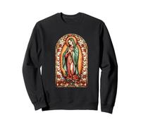 Catholic Saint Lady of Guadalupe Graphic Women Virgin Mary Felpa