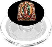 Catholic Saint Lady Of Guadalupe Graphic Women Virgin Mary PopSockets PopGrip per MagSafe