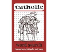 Catholic Word Search puzzle Book: Word searches with essay to read print about Catholic ,Church ,Religious and more|6x9 inches , 110 pages | 50+ Puzzles … Gift for Vacations, Holidays and Relaxations