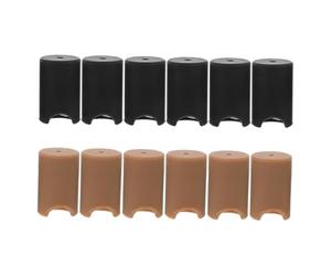 CATIEBYE 12 Pezzi Gomiti Di Sicurezza Per Mobili Paracolpi Emisferici in Silicone Flessibile Cuscini Angolari Per Angoli e Bordi Taglienti Per Sicurezza Dei Bambini